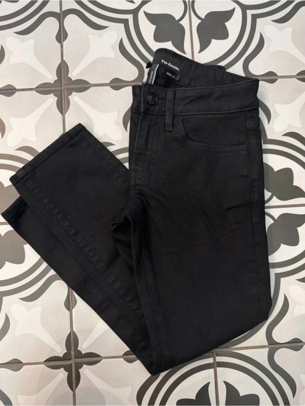 The Kooples Slim Black Jeans